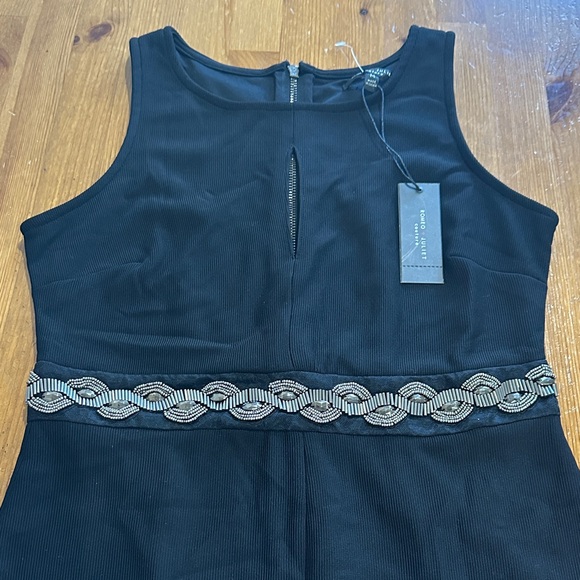 Romeo & Juliet Couture Black Midi Dress - Picture 15 of 16